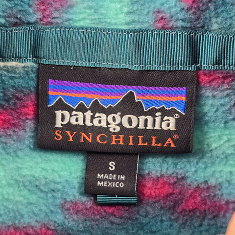 Patagonia Synchilla Snap-T Crazy Pattern Fleece Women's Small