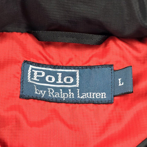 Polo Ralph Lauren Vintage RL/150 Down Puffer Gilet Jacket Red Men's Large