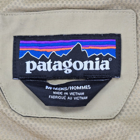 Patagonia Quandary h2no Windbreaker Jacket Brown Men's Medium