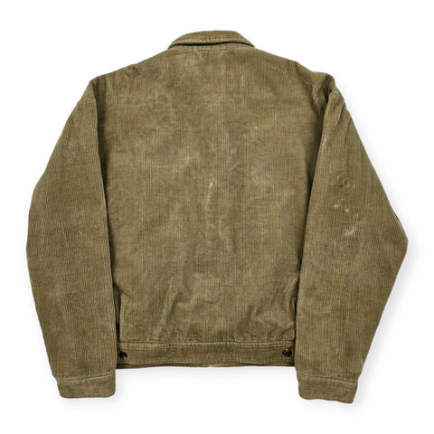 Polo Ralph Lauren Vintage Corduroy Harrington Jacket Brown Men's XL