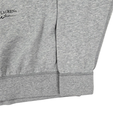 Polo Ralph Lauren Bear Spellout Sweatshirt Grey Men's Large