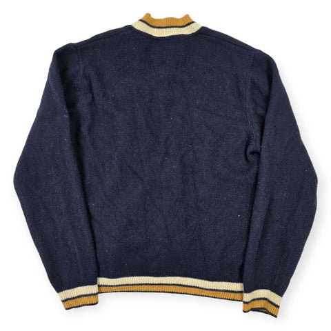 Fred Perry x Raf Simons Knitted Jumper Blue Men's Small