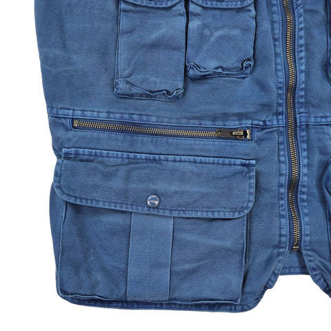Polo Ralph Lauren Sag Harbor Utility Vest Jacket Blue Men's Large