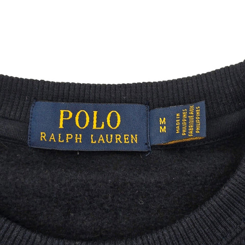 Polo Ralph Lauren Bear Spellout Sweatshirt Blue Men's Medium