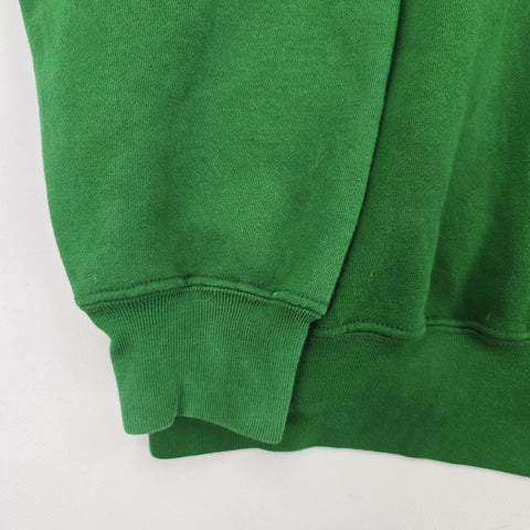 Polo Sport Ralph Lauren Vintage Spellout 1/4 Zip Sweatshirt Green Men's XL