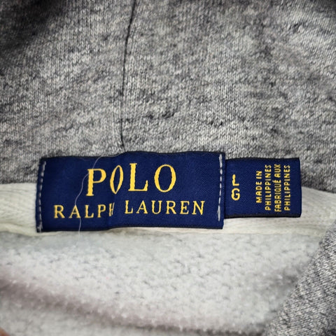 Polo Ralph Lauren St Andrews Rugby Graphic Hoodie Grey Men's Large