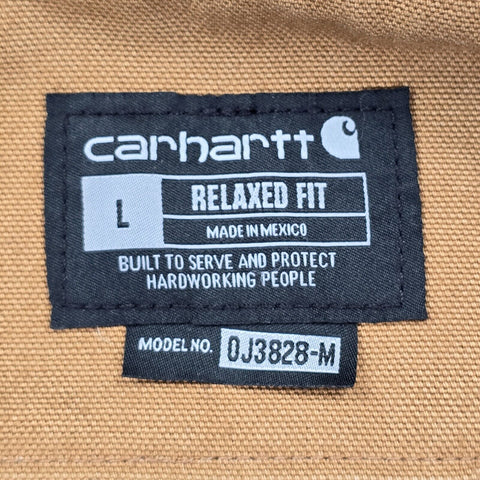 Carhartt Detroit Workwear Blanket Lined Jacket Brown Men's Large
