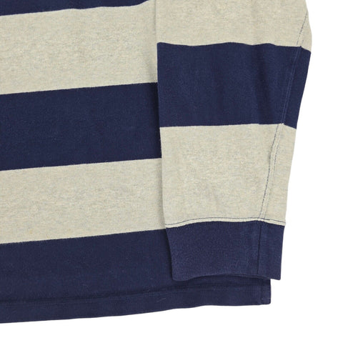 Polo Ralph Lauren Vintage Striped Rugby Shirt Men's XXL