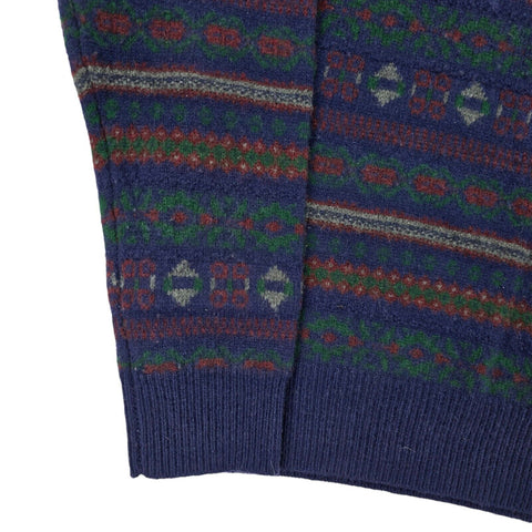 Polo Ralph Lauren Fair Isle Pattern Knitted Jumper Men's Medium