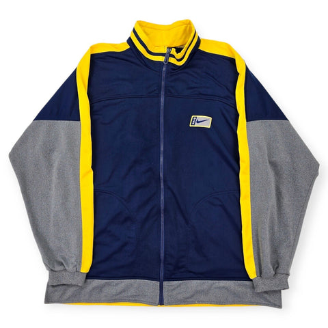 Nike Vintage Spellout Colourblock Bomber Jacket Men's XL