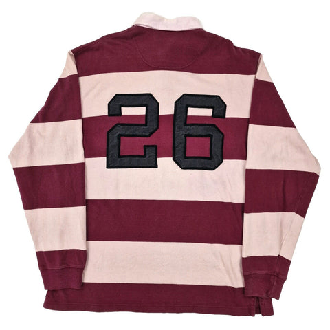 Polo Ralph Lauren Vintage Spellout Stadium Rugby Shirt Men's Medium