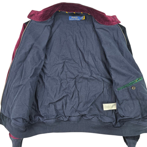 Polo Ralph Lauren Crest Fun Corduroy Harrington Jacket Men's Medium