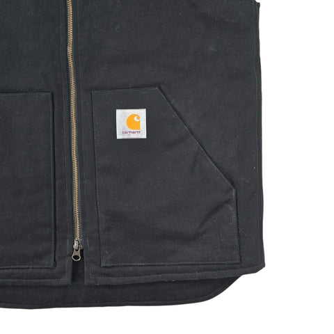 Carhartt WIP Quilted Lined Vest Gilet Jacket Black Men's Small