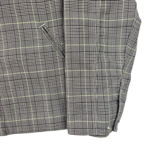 Carhartt WIP Detroit Checkered Jacket Grey Men's Medium
