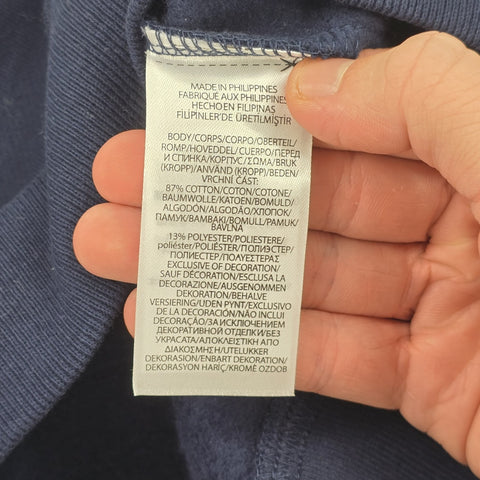 Polo Ralph Lauren Rare MLB Bear Cubs Baseball Sweatshirt Blue Mens Large