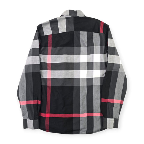 Burberry Somerton Nova Check Long Sleeve Shirt Men's Medium