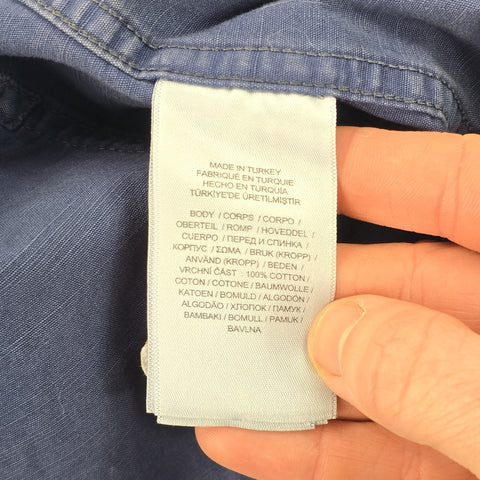 Polo Ralph Lauren Distressed Naval Chore Utility Jacket Blue Men's Small