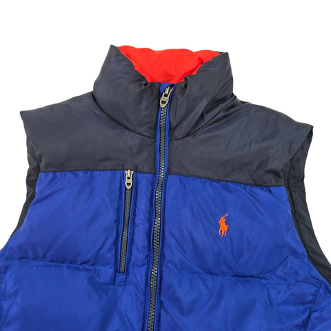 Polo Ralph Lauren RL/150 Down Puffer Gilet Jacket Blue Men's Medium