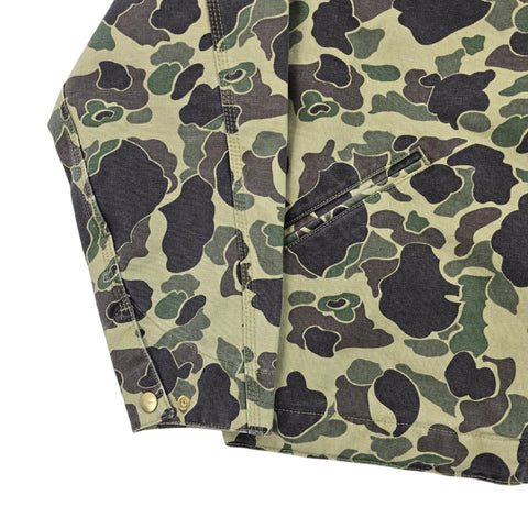 Carhartt WIP Detroit Duck Camo Bomber Jacket Men's Medium
