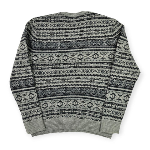 Polo Ralph Lauren Fair Isle Pattern Knitted Jumper Men's Medium