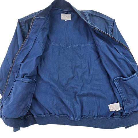 Carhartt WIP OG Santa Fe Bomber Jacket Blue Men's XL