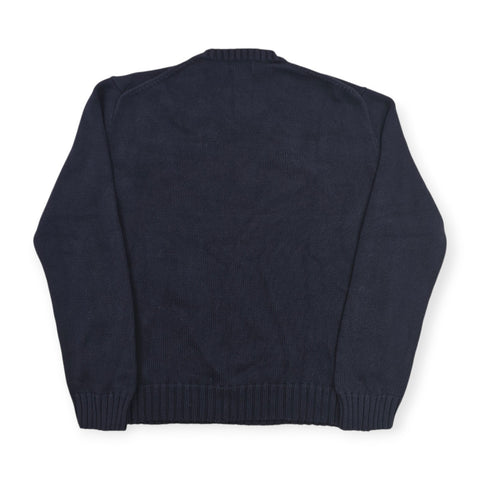 Polo Ralph Lauren USA Flag Knitted Jumper Blue Men's Large