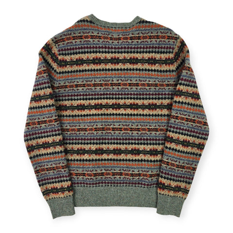 Polo Ralph Lauren Fair Isle Pattern Knitted Jumper Men's Small