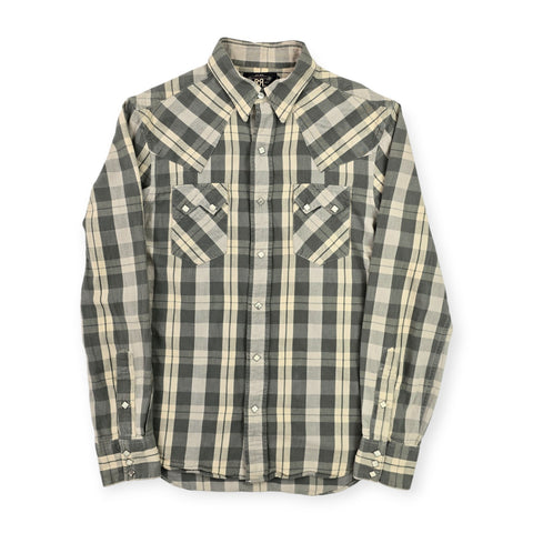 RRL Ralph Lauren Western Flannel Checkered Shirt Men's Small