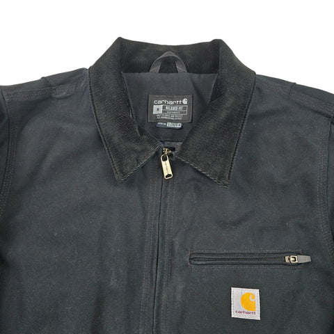 Carhartt Detroit Workwear Blanket Lined Jacket Black Men's Medium