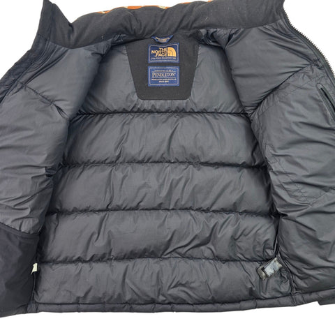 The North Face x Pendleton 700 Nuptse Down Puffer Jacket Black Men's XL