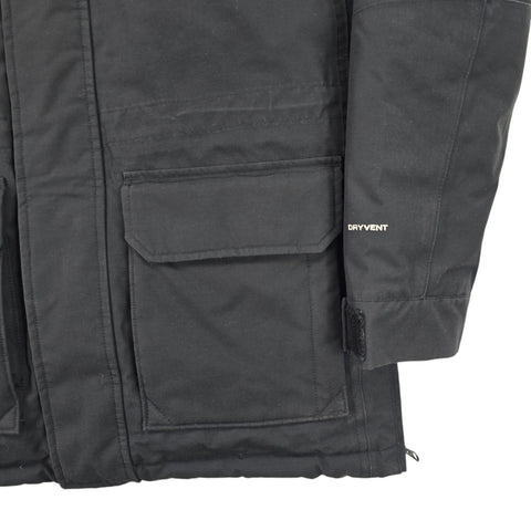The North Face El Norte Dryvent Down Puffer Jacket Black Men's Small