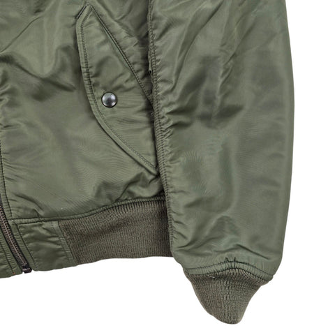 Polo Ralph Lauren Reversible Military Patch Flight Bomber Jacket Men's Medium