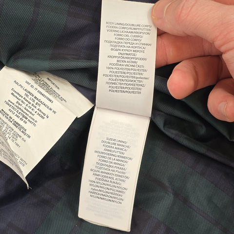 Polo Ralph Lauren 750 Sherpa Colourblock Down Puffer Jacket Men's Medium