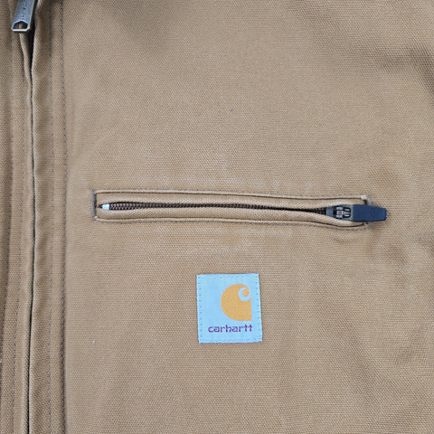 Carhartt Detroit Workwear Blanket Lined Jacket Brown Men's XXL