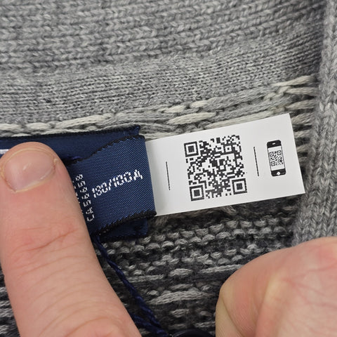 Polo Ralph Lauren Fair Isle Knit Cardigan Vest Jumper Grey Men's Large