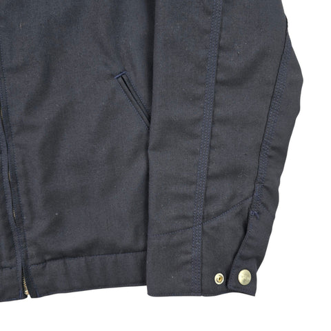 Carhartt WIP Detroit Bomber Jacket Navy Blue Men's Medium