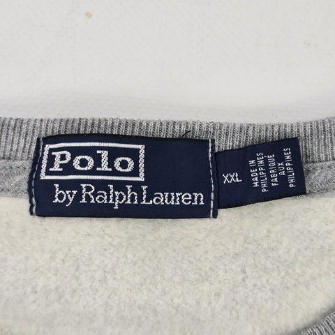Polo Ralph Lauren Rare MLB Bear Cubs Baseball Sweatshirt Grey Mens XXL #2