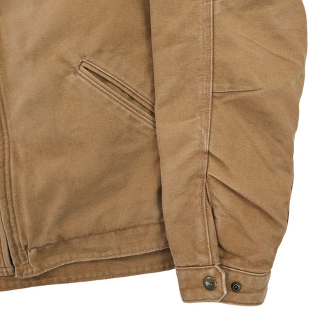 Carhartt Detroit Y2K Workwear Blanket Lined Jacket Brown Men's Large