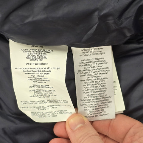 Polo Ralph Lauren Gorham Down Puffer Jacket Blue Men's Large