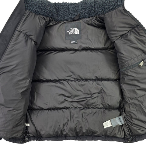 The North Face Nuptse High Pile Sherpa Down Puffer Jacket Black Men's Small