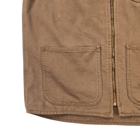 Carhartt WIP Arbor Utility Vest Gilet Jacket Brown Men's Small