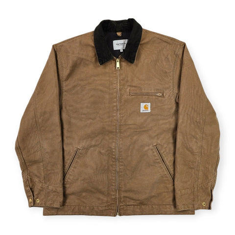 Carhartt WIP Detroit Mesh Lined Jacket Brown Men's XL