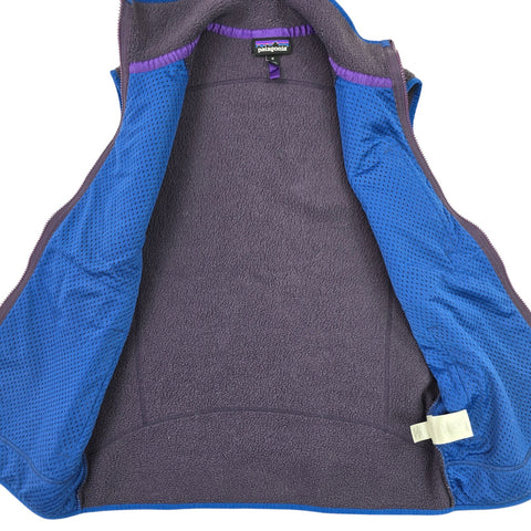 Patagonia Retro Pile Fleece Gilet Jacket Purple Men's Medium