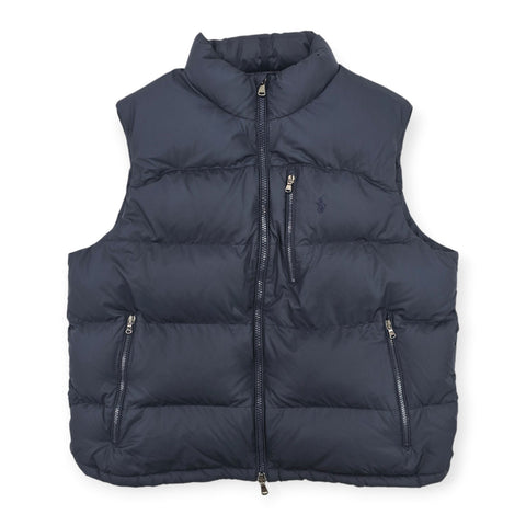 Polo Ralph Lauren Gorham Down Puffer Gilet Jacket Blue Men's XXL