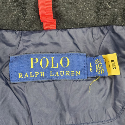 Polo Ralph Lauren Big Pony Tyrol Down Puffer Jacket Blue Men's Large