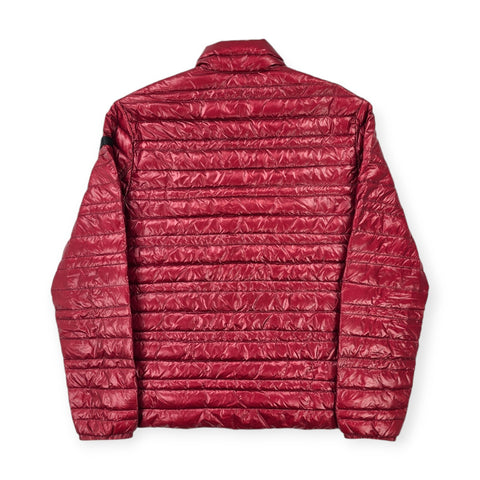 Burberry Brit Down Puffer Quilted Jacket Red Men's Medium