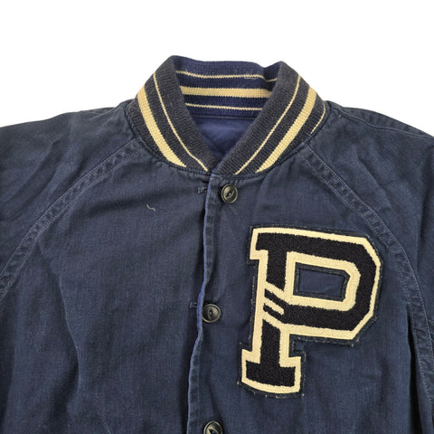 Polo Ralph Lauren Reversible Spellout Varsity Jacket Men's Medium