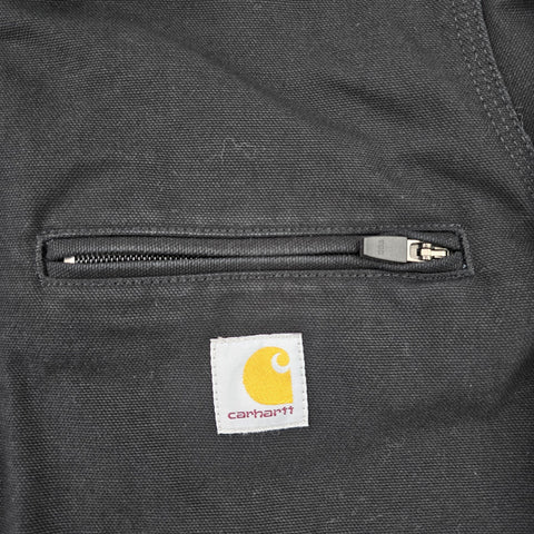 Carhartt Detroit Workwear Blanket Lined Jacket Black Men's Medium