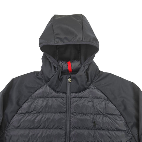 Polo Ralph Lauren Thor Hybrid Soft Shell Puffer Jacket Navy Blue Men's XL