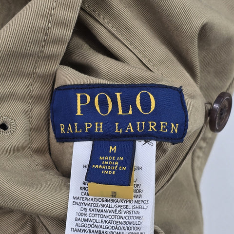 Polo Ralph Lauren Balmacaan Reversible Patchwork Trench Coat Men's Medium